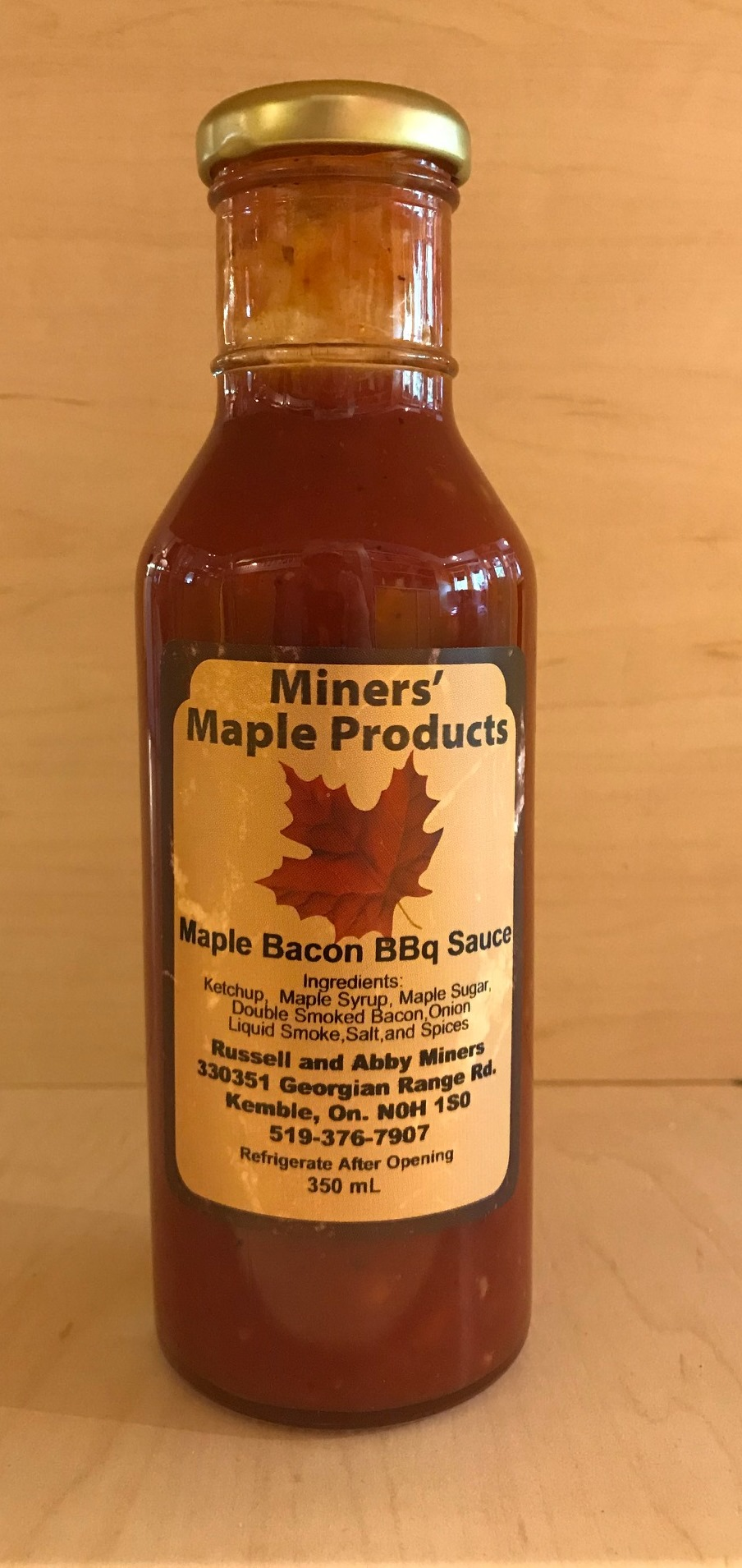 Maple Bacon BBQ Sauce